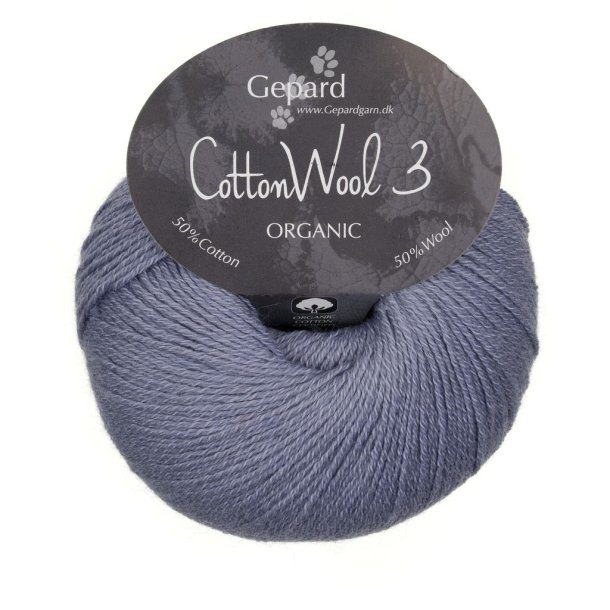 Gepard Garn Cotton Wool 3 - 722 Flyver Bl�