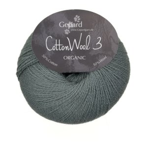 Gepard Garn Cotton Wool 3 - 724 Petrolgr�