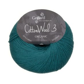 Gepard Garn Cotton Wool 3 - 819 Petrol