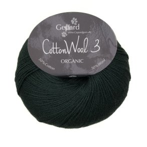 Gepard Garn Cotton Wool 3 - 880 M�rk Skovgr�n
