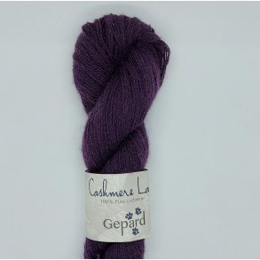 Gepard Garn Cashmere Lace - 15 M�rk Aubergine