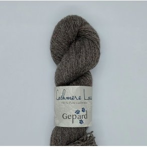 Gepard Garn Cashmere Lace - 190 M�rk Bark