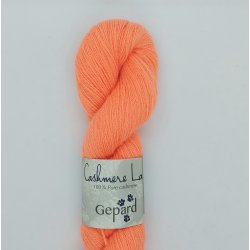 Gepard Garn Cashmere Lace - 221 Lys Neonorange