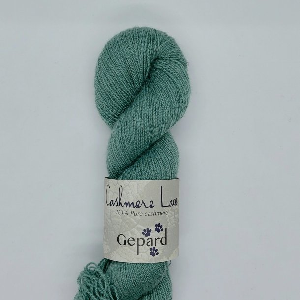 Gepard Garn Cashmere Lace - 343 S�gr�n