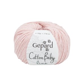 Gepard Garn Cotton Baby Lino  - 407 Lys Rosa