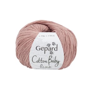 Gepard Garn Cotton Baby Lino  - 410 Pudder