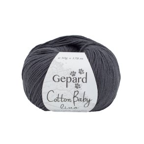 Gepard Garn Cotton Baby Lino  - 536 Mrkgr