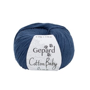 Gepard Garn Cotton Baby Lino  - 750 Stillehavet