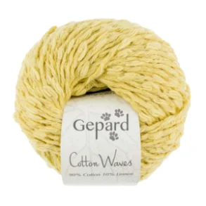 Gepard Garn Cotton Waves - 117 Hstguld