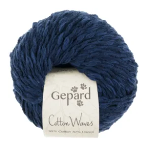 Gepard Garn Cotton Waves - 780 Marine
