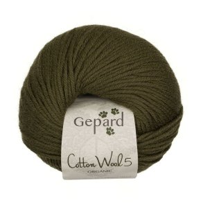 Gepard Cotton Wool 5 Organic 870 Olivengr�n