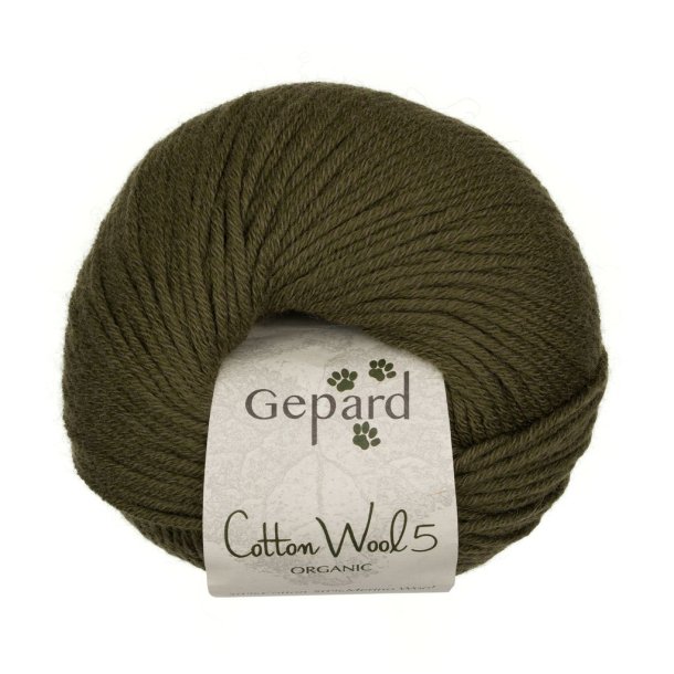 Gepard Cotton Wool 5 Organic 870 Olivengr�n