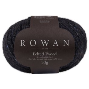 Rowan Felted Tweed - farve 211 Black