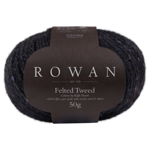 Rowan Felted Tweed - farve 211 Black