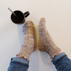 Louise Harden Design - Handdyed Socks