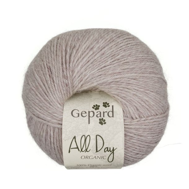Gepard Garn All Day Organic - 142 Lys Beige