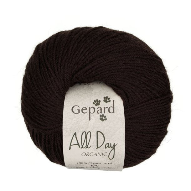 Gepard Garn All Day Organic - 188 Valn�d