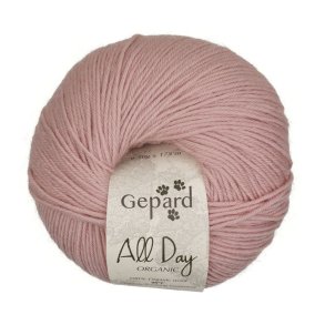 Gepard Garn All Day Organic - 404 Rosa