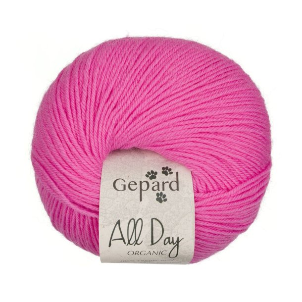 Gepard Garn All Day Organic - 428 Lyser�d