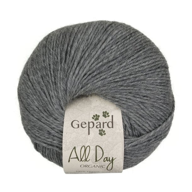 Gepard Garn All Day Organic - 540 Mellemgr�