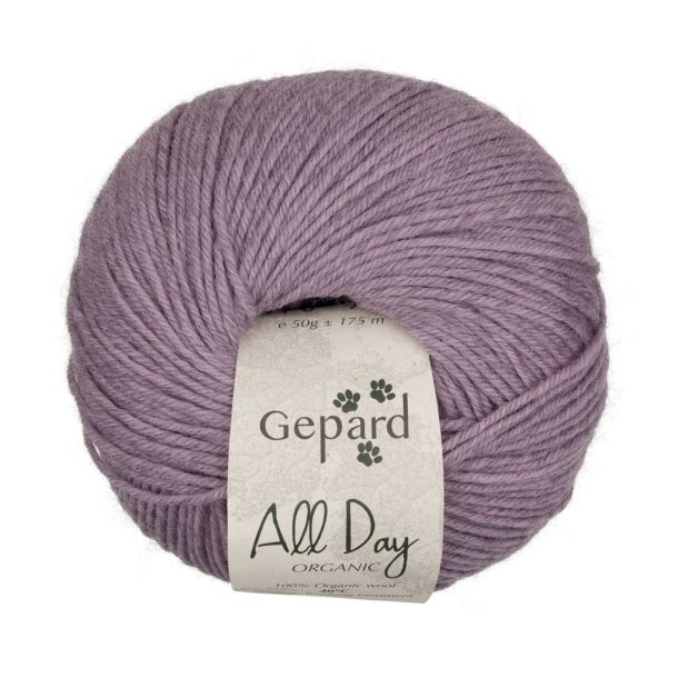 Gepard Garn All Day Organic - 610 Gr�lilla