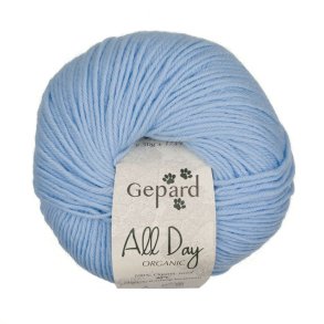 Gepard Garn All Day Organic - 710 Lysebl�