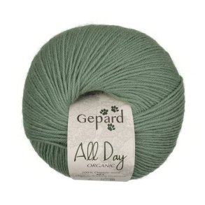 Gepard Garn All Day Organic - 820 Lys Gr�n