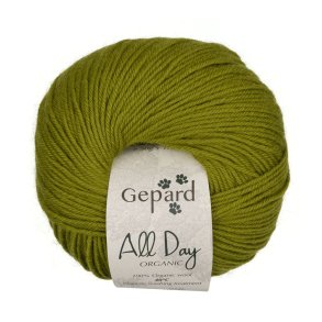 Gepard Garn All Day Organic - 822 Mosgr�n