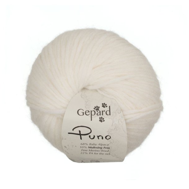 Gepard Garn Puno - 101 Naturhvid