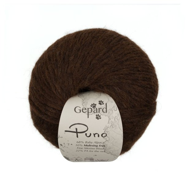 Gepard Garn Puno - 162 Chokolade Brun
