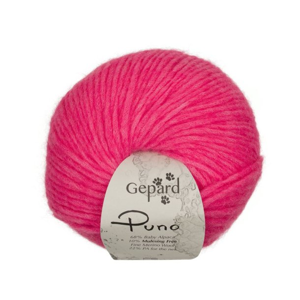 Gepard Garn Puno - 420 Hot Pink