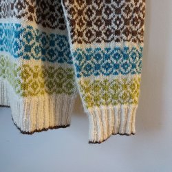 Louise Harden Design - Idun - Silke/Uld - Rhvid