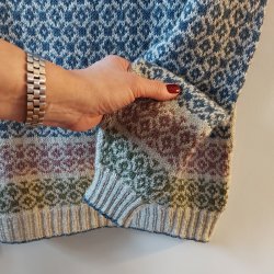 Louise Harden Design - Idun - Silke/Uld - Gr