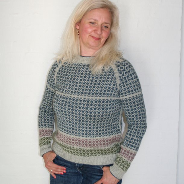 Louise Harden Design - Idun - Silke/Uld - Gr