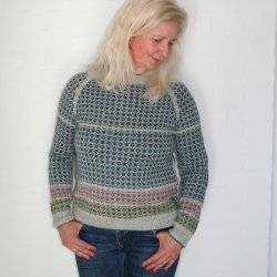 Louise Harden Design - Idun - Silke/Uld - Gr