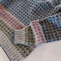 Louise Harden Design - Idun - Silke/Uld - Gr