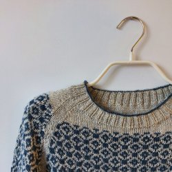 Louise Harden Design - Idun - Silke/Uld - Gr