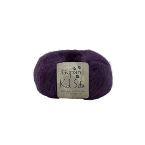 Gepard Garn Kid Seta - 928 Mrk Lilla