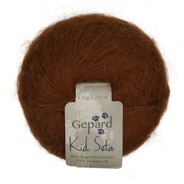 Gepard Garn Kid Seta - 1007 Brandy