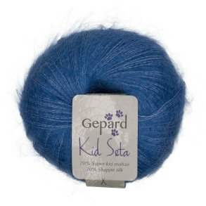 Gepard Garn Kid Seta - 1010 Jeansbl�