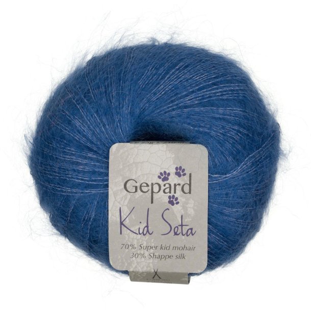 Gepard Garn Kid Seta - 1010 Jeansbl�