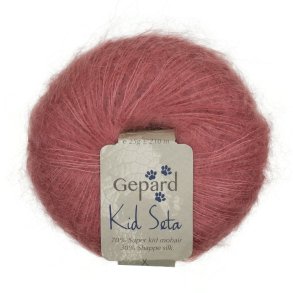 Gepard Garn Kid Seta - 1224 Lys pudder