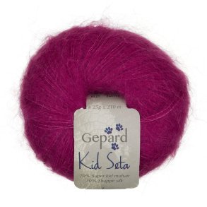 Gepard Garn Kid Seta - 1227 Cyclamen