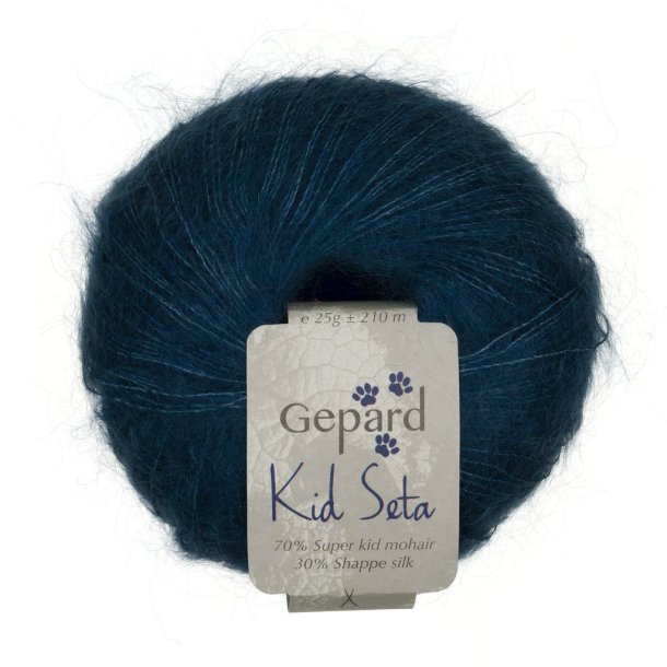 Gepard Garn Kid Seta - 1333 St�vet Indigo