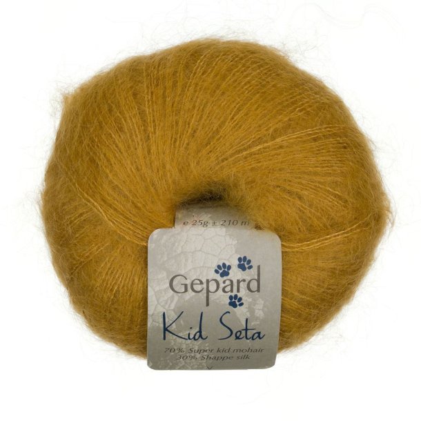 Gepard Garn Kid Seta - 1334 Messing