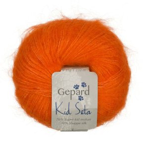 Gepard Garn Kid Seta - 218 Orange