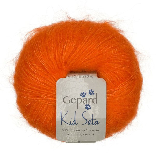 Gepard Garn Kid Seta - 218 Orange