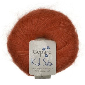 Gepard Garn Kid Seta - 240 R�d Panda