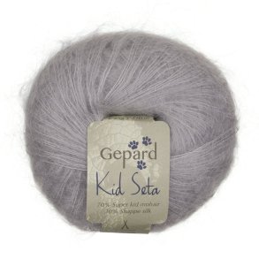 Gepard Garn Kid Seta - 408 Lys Gr�