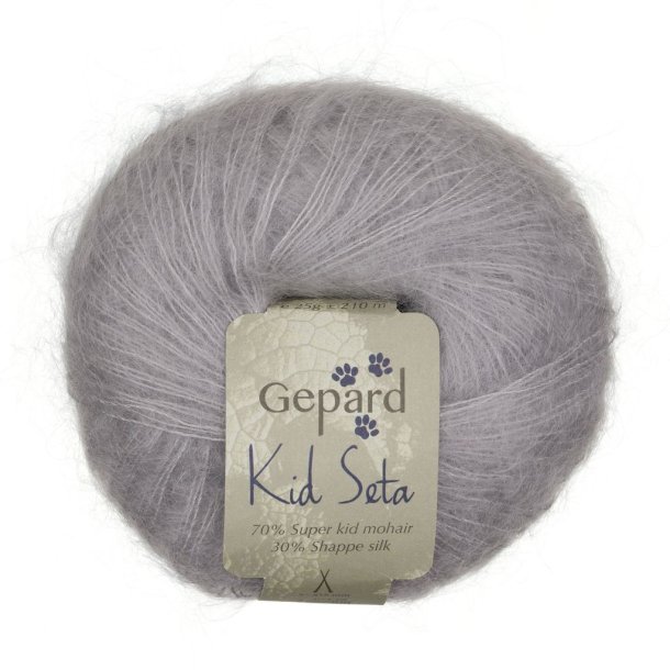 Gepard Garn Kid Seta - 408 Lys Gr�